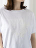 モチーフレースTシャツ（オフホワイト/グレー/チャコールグレー）｜Te chichi TERRASSE（テチチ テラス）通販
