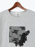 モチーフレースTシャツ（オフホワイト/グレー/チャコールグレー）｜Te chichi TERRASSE（テチチ テラス）通販
