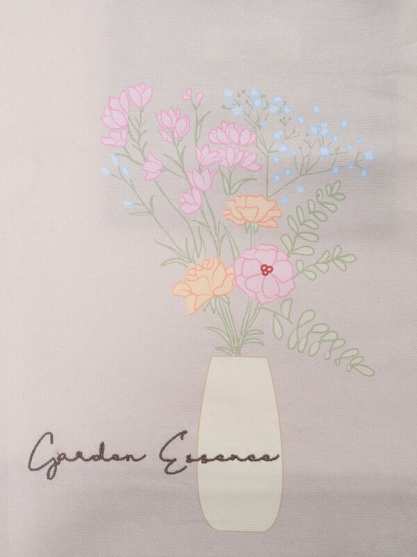 セール】 【日比谷花壇コラボ】フラワープリントバッグ（オフホワイト