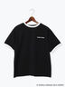 【OSAMU GOODS×Te chichi TERRASSE】配色リンガーTシャツ（オフホワイト/ブラック）｜Te chichi TERRASSE（テチチ テラス）通販