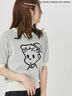 【OSAMU GOODS×Te chichi TERRASSE】柄アソート半袖ジャカードニット（オフホワイト/グレー/ネイビー）｜Te chichi TERRASSE（テチチ テラス）通販