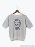 【OSAMU GOODS×Te chichi TERRASSE】柄アソート半袖ジャカードニット（オフホワイト/グレー/ネイビー）｜Te chichi TERRASSE（テチチ テラス）通販