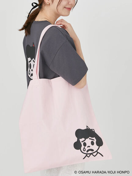 【OSAMU GOODS×Te chichi TERRASSE】柄アソートトートバッグ（ピンク/ベージュ）｜Te chichi TERRASSE（テチチ テラス）通販