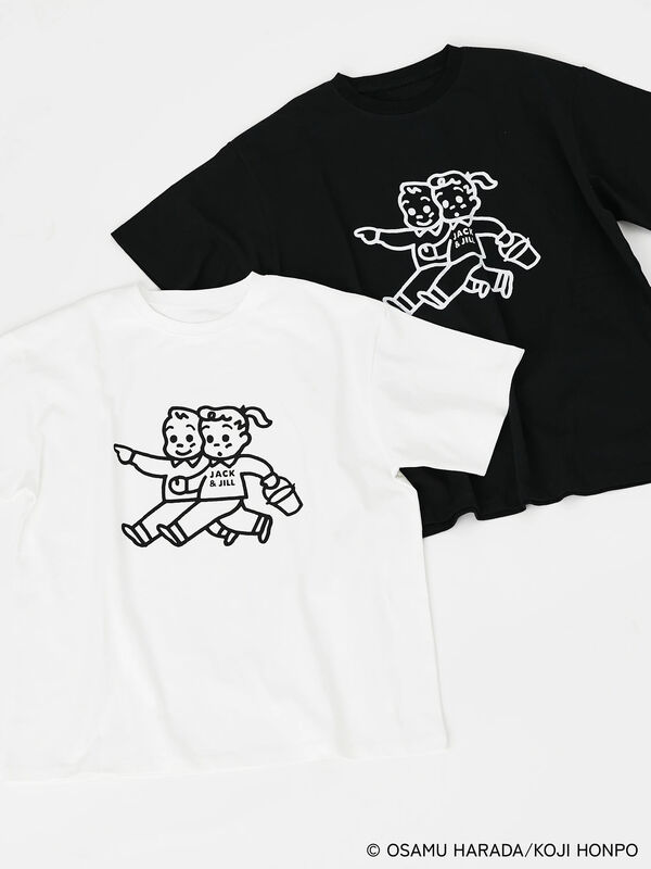 【OSAMU GOODS×Te chichi TERRASSE】フロントプリントTシャツ（オフホワイト/ブラック）｜Te chichi TERRASSE（テチチ テラス）通販