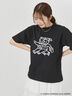 【OSAMU GOODS×Te chichi TERRASSE】フロントプリントTシャツ（ブラック）｜Te chichi TERRASSE（テチチ テラス）通販