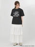 【OSAMU GOODS×Te chichi TERRASSE】フロントプリントTシャツ（オフホワイト/ブラック）｜Te chichi TERRASSE（テチチ テラス）通販