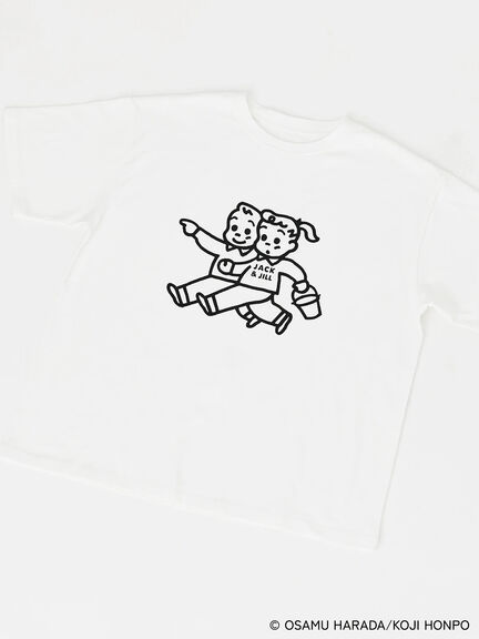 【OSAMU GOODS×Te chichi TERRASSE】フロントプリントTシャツ（オフホワイト/ブラック）｜Te chichi TERRASSE（テチチ テラス）通販