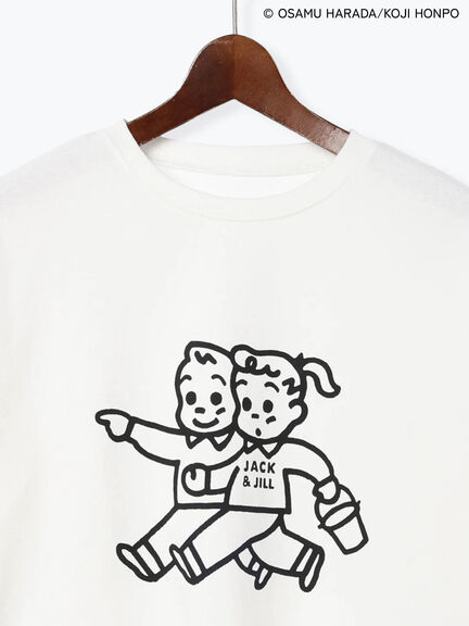 【OSAMU GOODS×Te chichi TERRASSE】フロントプリントTシャツ（オフホワイト/ブラック）｜Te chichi TERRASSE（テチチ テラス）通販