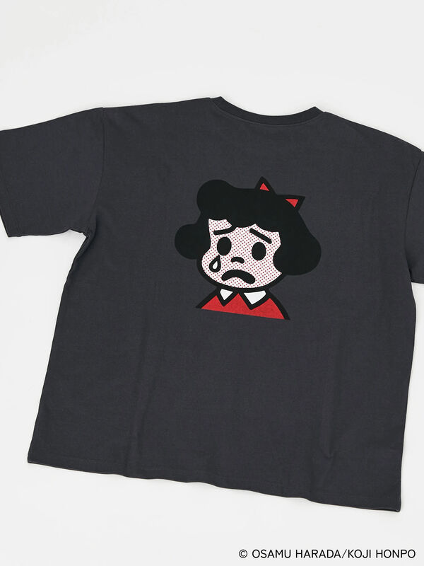 【OSAMU GOODS×Te chichi TERRASSE】バックプリントTシャツ（チャコールグレー）｜Te chichi TERRASSE（テチチ テラス）通販