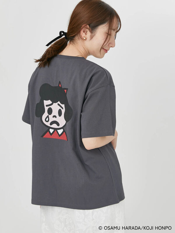 OSAMU GOODS×Te chichi TERRASSE】バックプリントTシャツ（オフ