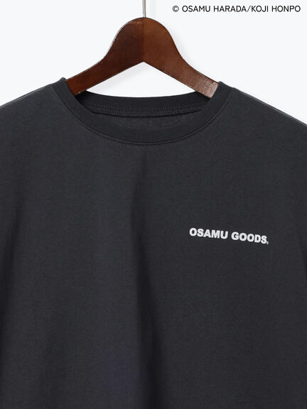 【OSAMU GOODS×Te chichi TERRASSE】バックプリントTシャツ（オフホワイト/チャコールグレー）｜Te chichi TERRASSE（テチチ テラス）通販