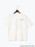 【OSAMU GOODS×Te chichi TERRASSE】バックプリントTシャツ（オフホワイト/チャコールグレー）｜Te chichi TERRASSE（テチチ テラス）通販