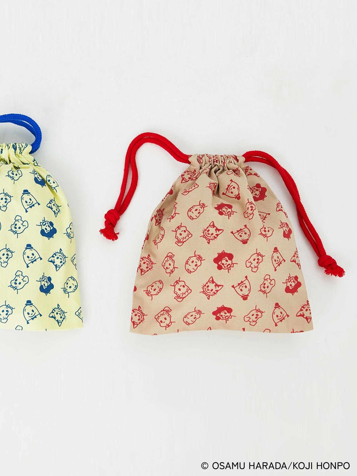 セール】 【OSAMU GOODS×Te chichi TERRASSE】総柄巾着ポーチ