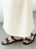 リボンフラットサンダル《2025summer catalog item》（オフホワイト/ブラック/ベージュ）｜Te chichi TERRASSE（テチチ テラス）通販