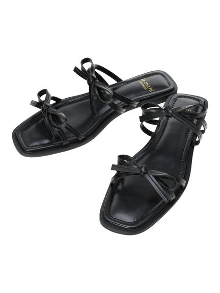 リボンフラットサンダル《2025summer catalog item》（オフホワイト/ブラック/ベージュ）｜Te chichi TERRASSE（テチチ テラス）通販