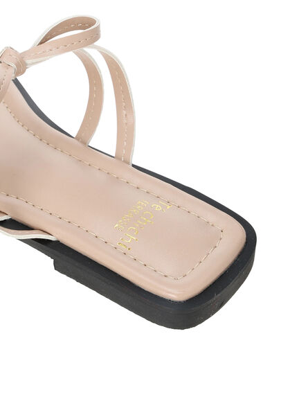 リボンフラットサンダル《2025summer catalog item》（オフホワイト/ブラック/ベージュ）｜Te chichi TERRASSE（テチチ テラス）通販