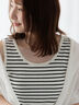 【抗菌防臭】クロップドタンクトップ《2025summer catalog item》（オフホワイト/ホワイト/ブラック）｜Te chichi TERRASSE（テチチ テラス）通販