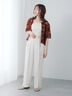 【抗菌防臭】クロップドタンクトップ《2025summer catalog item》（オフホワイト/ホワイト/ブラック）｜Te chichi TERRASSE（テチチ テラス）通販