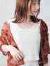 【抗菌防臭】クロップドタンクトップ《2025summer catalog item》（オフホワイト/ホワイト/ブラック）｜Te chichi TERRASSE（テチチ テラス）通販