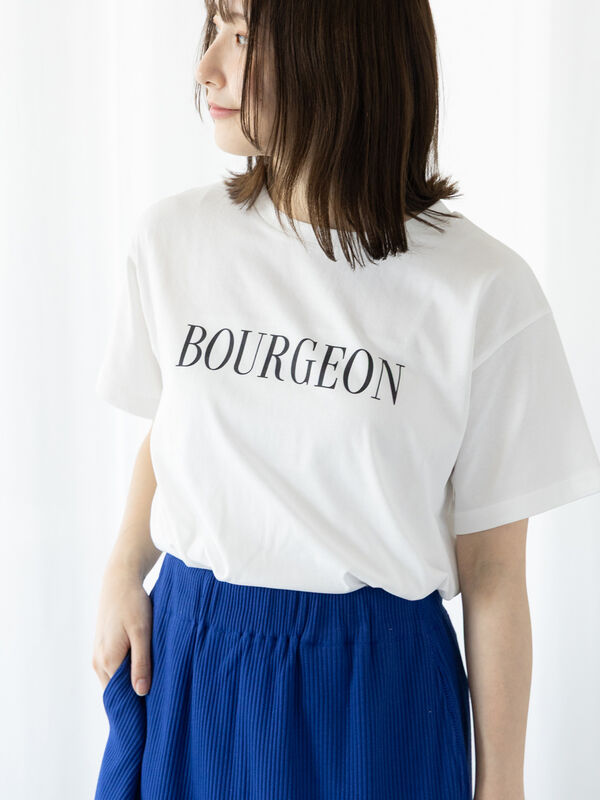 【接触冷感】フロントロゴプリントTシャツ（オフホワイト）｜Te chichi TERRASSE（テチチ テラス）通販