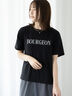 【接触冷感】フロントロゴプリントTシャツ（オフホワイト/チャコールグレー/ブラック）｜Te chichi TERRASSE（テチチ テラス）通販