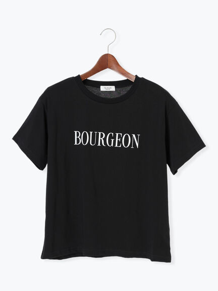 【接触冷感】フロントロゴプリントTシャツ（オフホワイト/チャコールグレー/ブラック）｜Te chichi TERRASSE（テチチ テラス）通販