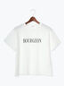 【接触冷感】フロントロゴプリントTシャツ（オフホワイト/チャコールグレー/ブラック）｜Te chichi TERRASSE（テチチ テラス）通販