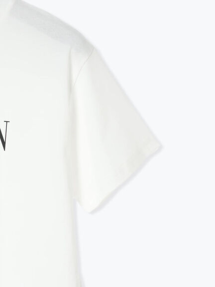 【接触冷感】フロントロゴプリントTシャツ（オフホワイト/チャコールグレー/ブラック）｜Te chichi TERRASSE（テチチ テラス）通販