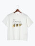 【接触冷感】箔BIGロゴTシャツ（オフホワイト）｜Te chichi TERRASSE（テチチ テラス）通販