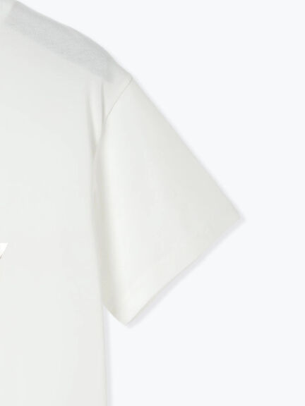 【接触冷感】箔BIGロゴTシャツ（オフホワイト/チャコールグレー/ベージュ）｜Te chichi TERRASSE（テチチ テラス）通販