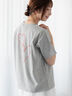 【接触冷感】ハートモチーフロゴTシャツ（オフホワイト/グレー/ブラック）｜Te chichi TERRASSE（テチチ テラス）通販