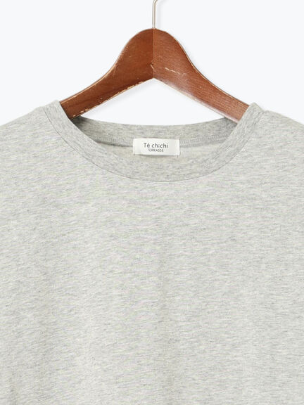 【接触冷感】ハートモチーフロゴTシャツ（オフホワイト/グレー/ブラック）｜Te chichi TERRASSE（テチチ テラス）通販