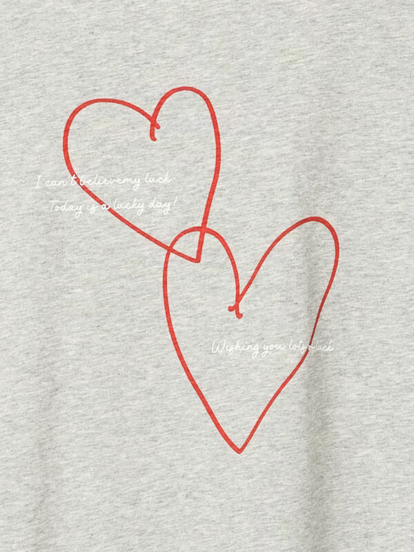 Rady❤️BIG刺繍ロゴTシャツ❤️新品❤️ セール】100％コットン ハート形プリント英文字ロゴTシャツ