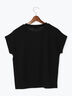 【接触冷感】筆記体ミニロゴフレンチスリーブTシャツ（オフホワイト/チャコールグレー/ブラック）｜Te chichi TERRASSE（テチチ テラス）通販