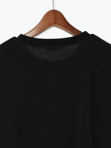 【接触冷感】筆記体ミニロゴフレンチスリーブTシャツ（オフホワイト/チャコールグレー/ブラック）｜Te chichi TERRASSE（テチチ テラス）通販