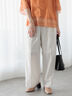 タックワイドパンツ《2025summer catalog item》（オフホワイト）｜Te chichi TERRASSE（テチチ テラス）通販