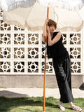 タックワイドパンツ《2025summer catalog item》（ブラック）｜Te chichi TERRASSE（テチチ テラス）通販