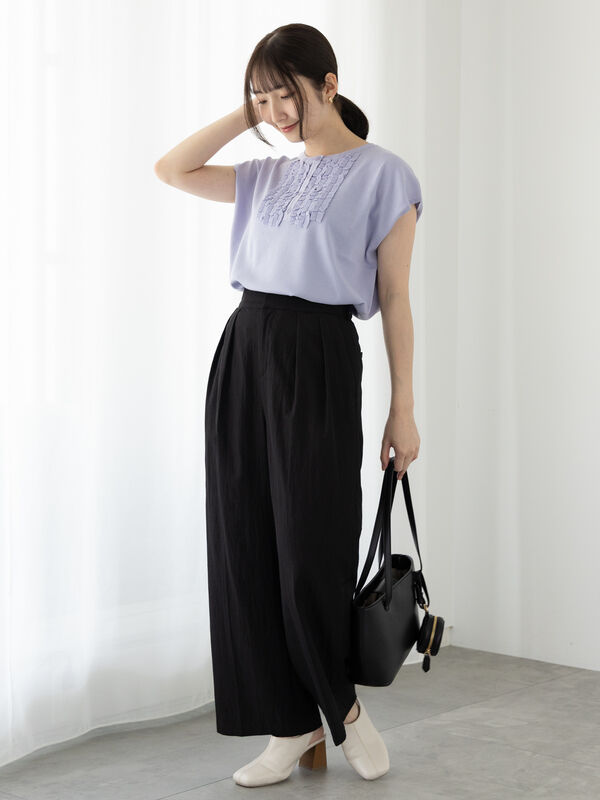 未使用 FORME タックパンツ mother フォルム パンツ 2025SS 未使用 FORME 東原亜希 タックパンツ mother 2025SS