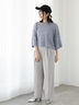タックワイドパンツ《2025summer catalog item》（オフホワイト/グレー/ブラック）｜Te chichi TERRASSE（テチチ テラス）通販