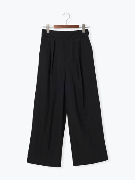 タックワイドパンツ《2025summer catalog item》（オフホワイト/グレー/ブラック）｜Te chichi TERRASSE（テチチ テラス）通販
