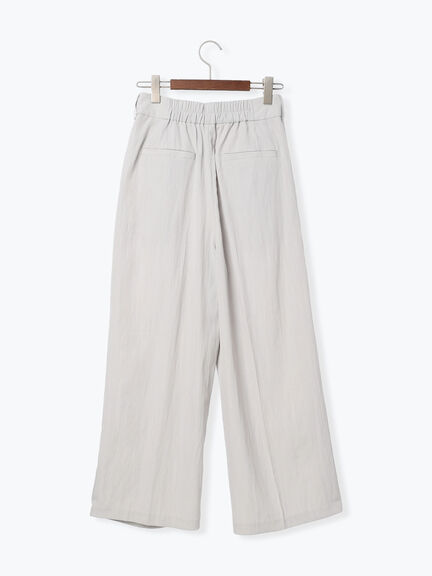 タックワイドパンツ《2025summer catalog item》（オフホワイト/グレー/ブラック）｜Te chichi TERRASSE（テチチ テラス）通販