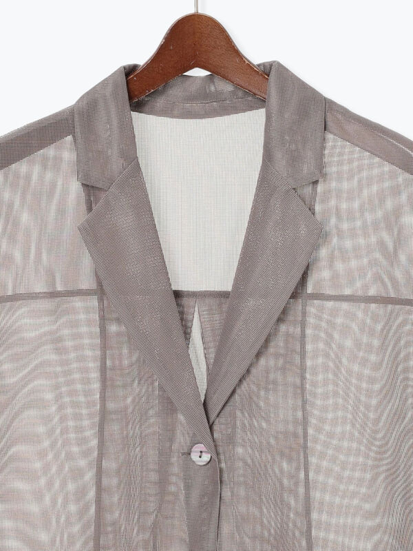 24SS メッシュハーフスリーブジャケット Sonny Label｜メッシュハーフスリーブジャケット | Rakuten