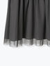 チュールティアードスカート《2025summer catalog item》（オフホワイト/チャコールグレー）｜Te chichi TERRASSE（テチチ テラス）通販