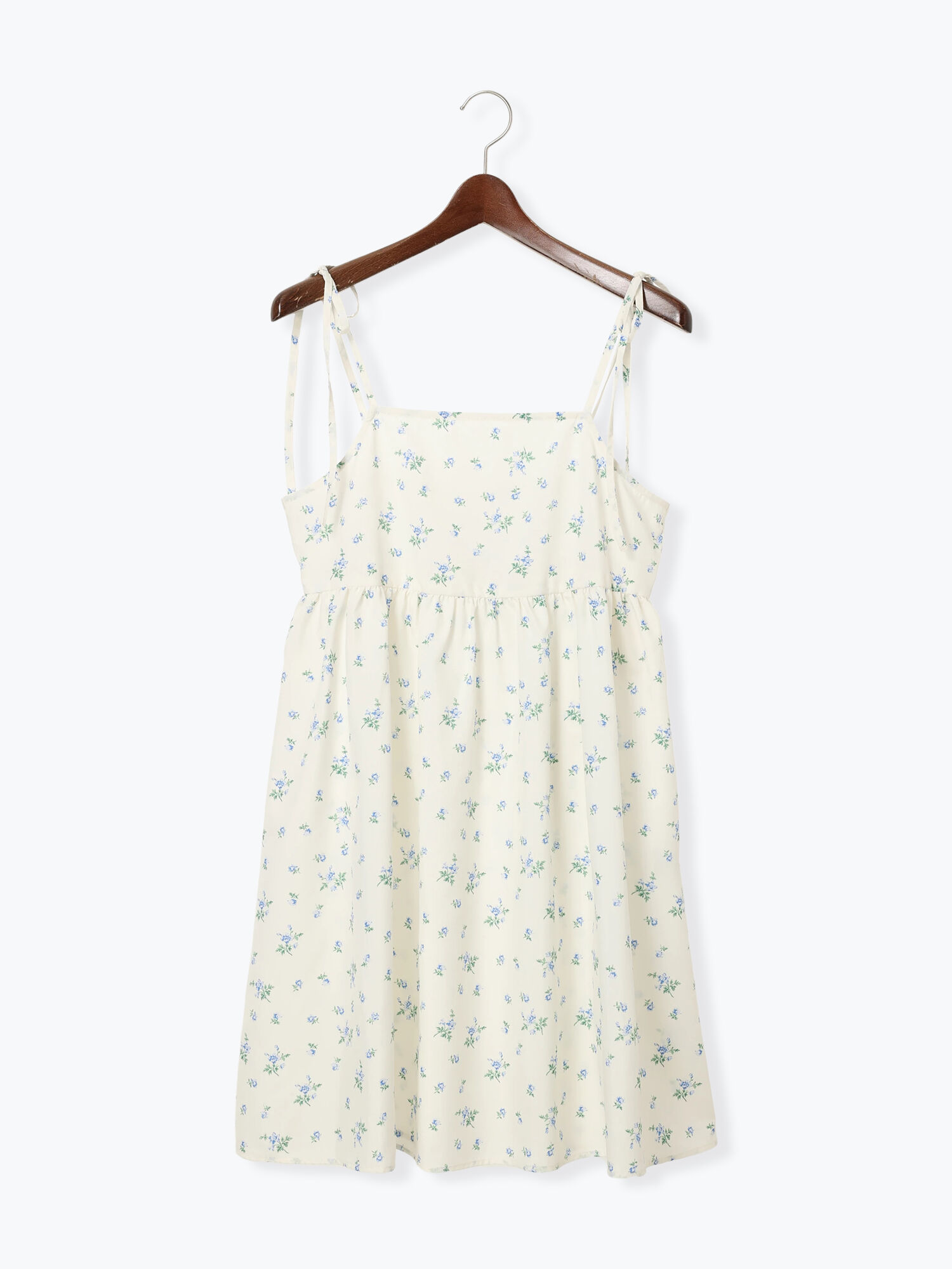 フラワープリントミニキャミワンピース《2025summer catalog フラワープリントミニキャミワンピース《2025summer catalog