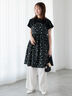フラワープリントミニキャミワンピース《2025summer catalog item》（オフホワイト/ブラック/ベージュ）｜Te chichi TERRASSE（テチチ テラス）通販