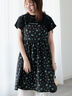 フラワープリントミニキャミワンピース《2025summer catalog item》（オフホワイト/ブラック/ベージュ）｜Te chichi TERRASSE（テチチ テラス）通販