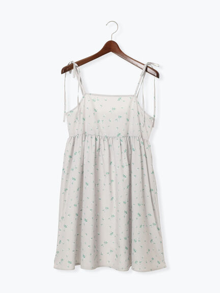 フラワープリントミニキャミワンピース《2025summer catalog item》（オフホワイト/ブラック/ベージュ）｜Te chichi TERRASSE（テチチ テラス）通販