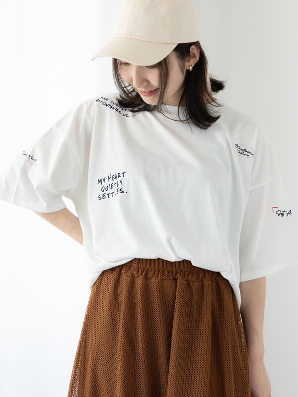 25SS★新作【Only NY】コアロゴ刺繍Tシャツ Core Logo Embroidered T-Shirt – Only NY