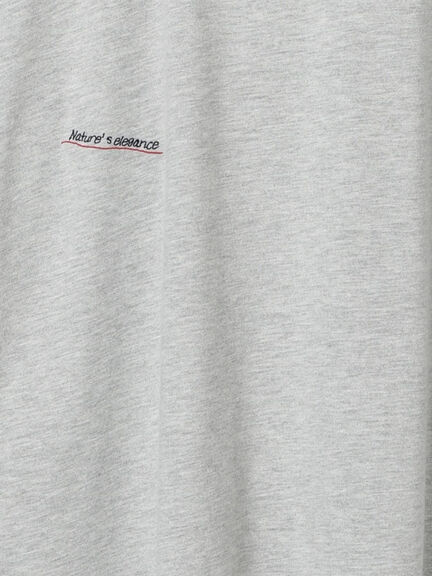 ランダム刺繍ロゴTシャツ（オフホワイト/グレー/チャコールグレー）｜Te chichi TERRASSE（テチチ テラス）通販
