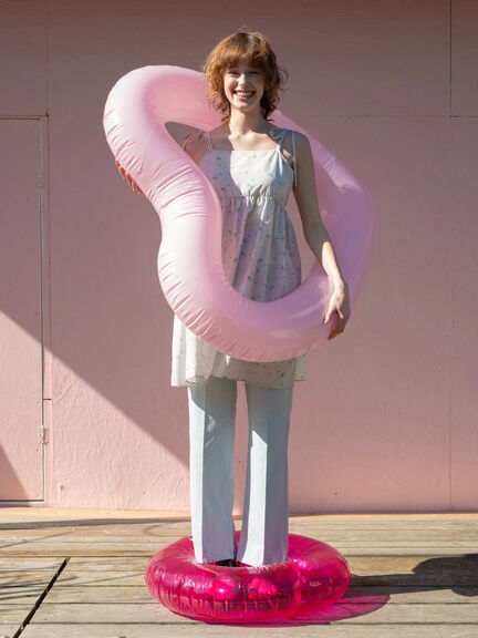 フレアデニムパンツ《2025summer catalog item》（サックスブルー/ブルー）｜Te chichi TERRASSE（テチチ テラス）通販